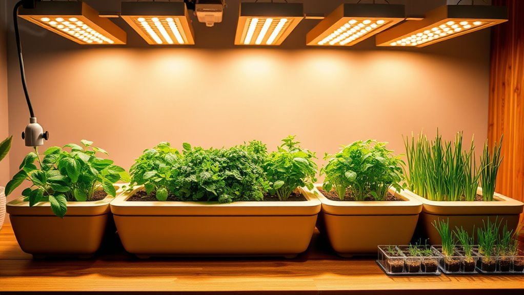 choose herbs space lighting