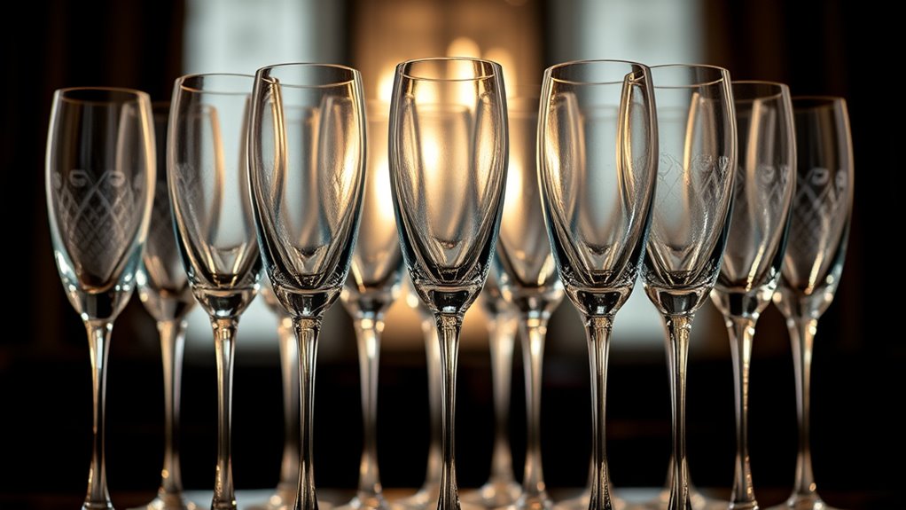 choosing the perfect champagne glasses