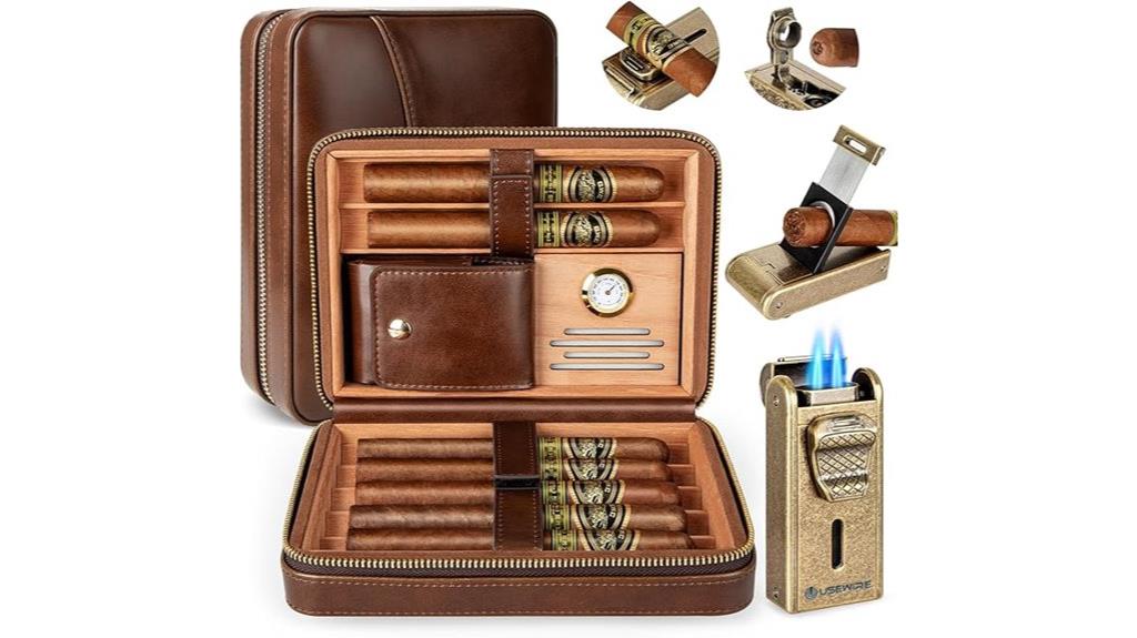 cigar set with accessories