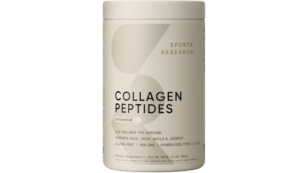 collagen peptides unflavored 16 oz