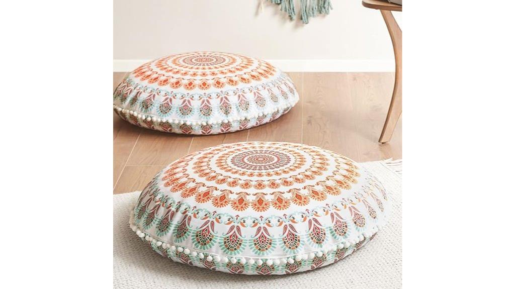 comfortable adult floor pillows