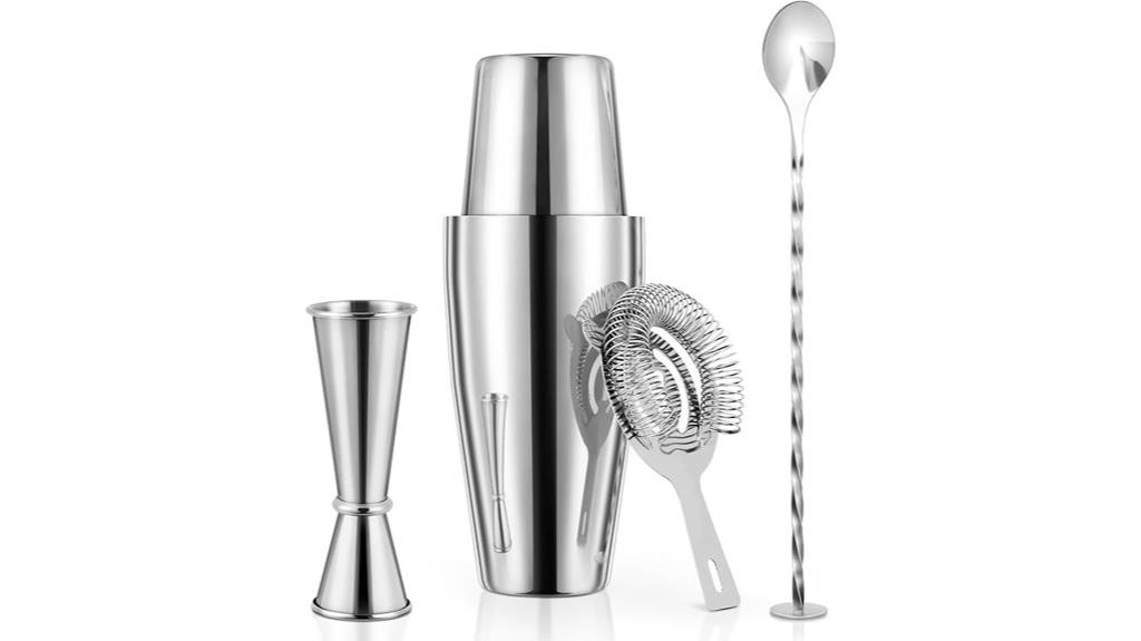 complete bartender mixing kit