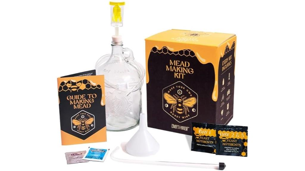 complete home mead brewing kit