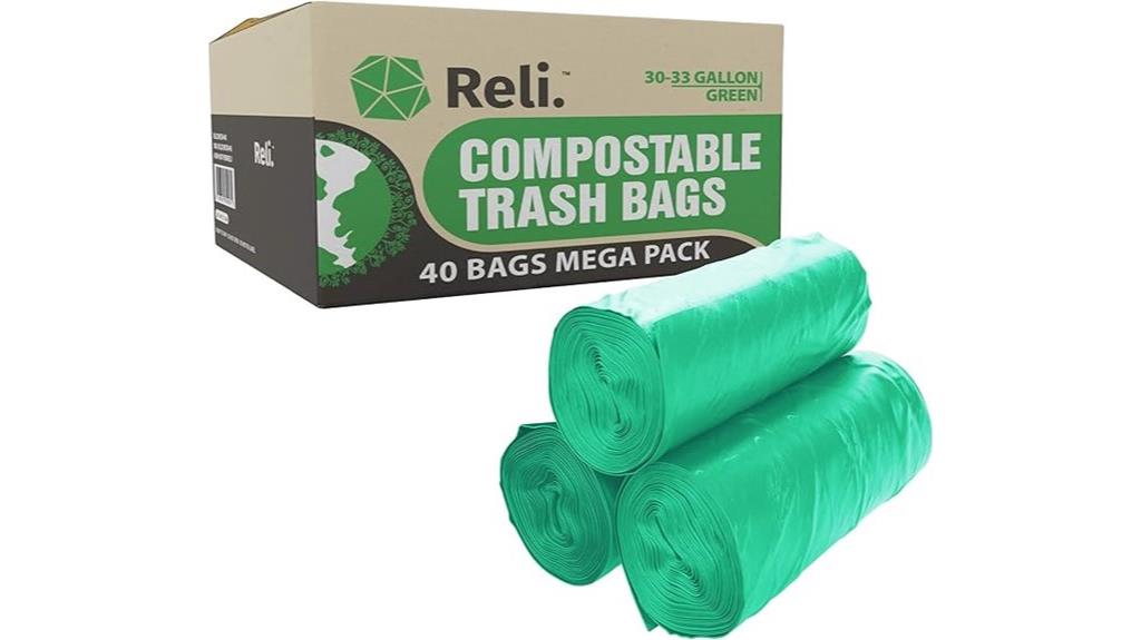 compostable 33 gallon bags