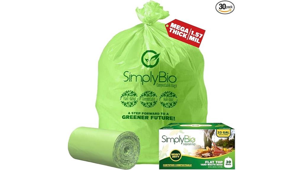 compostable trash bag pack