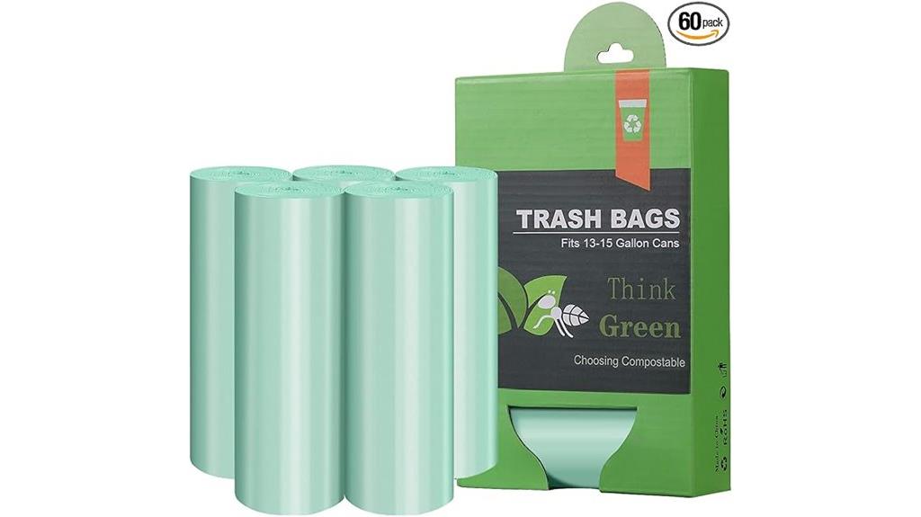 compostable trash bag pack