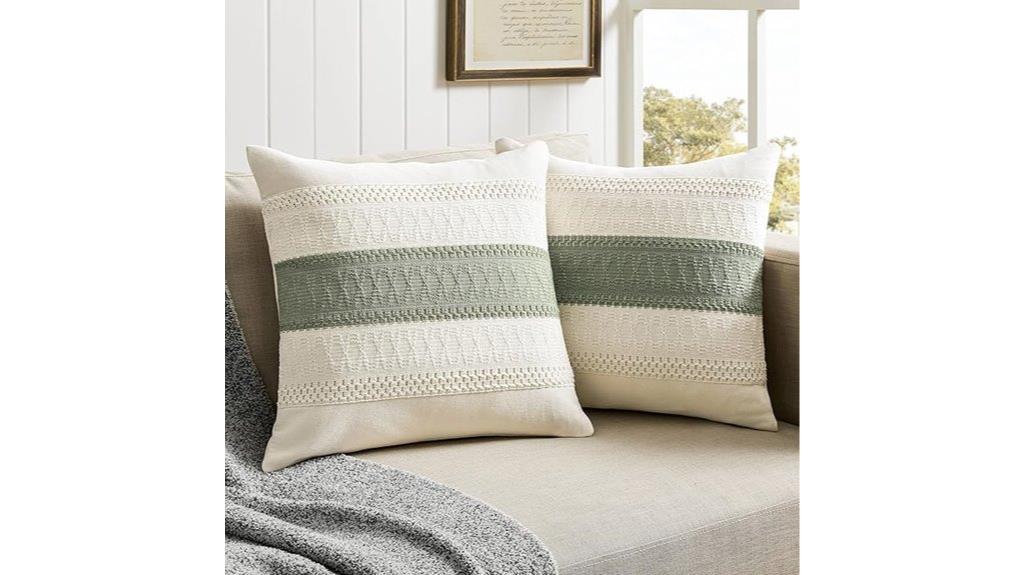 cotton boho pillow covers