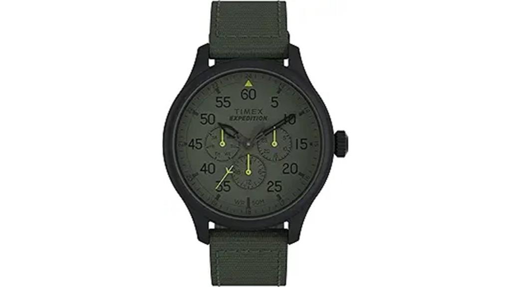 durable 43mm field watch