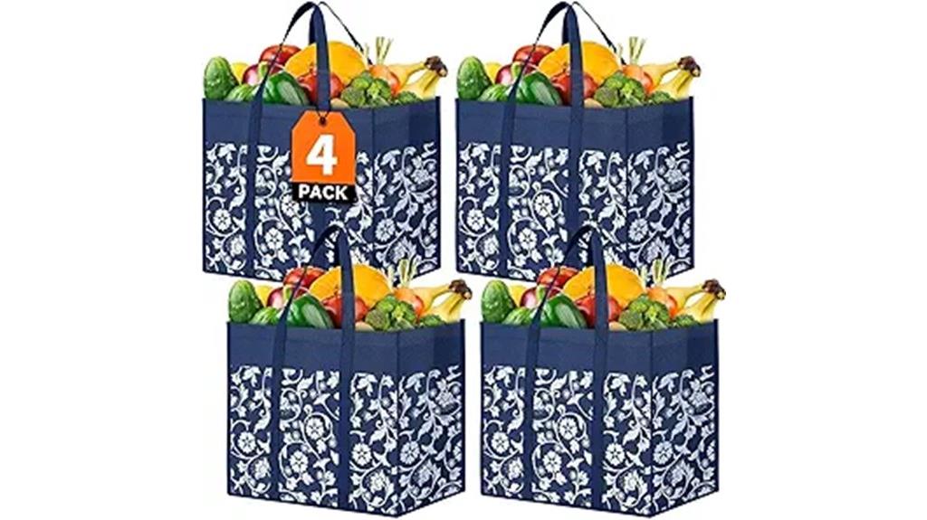durable foldable grocery bags