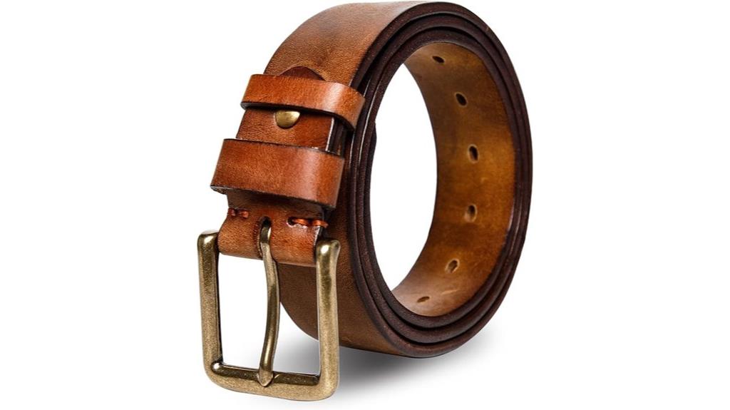 durable thick full grain leather
