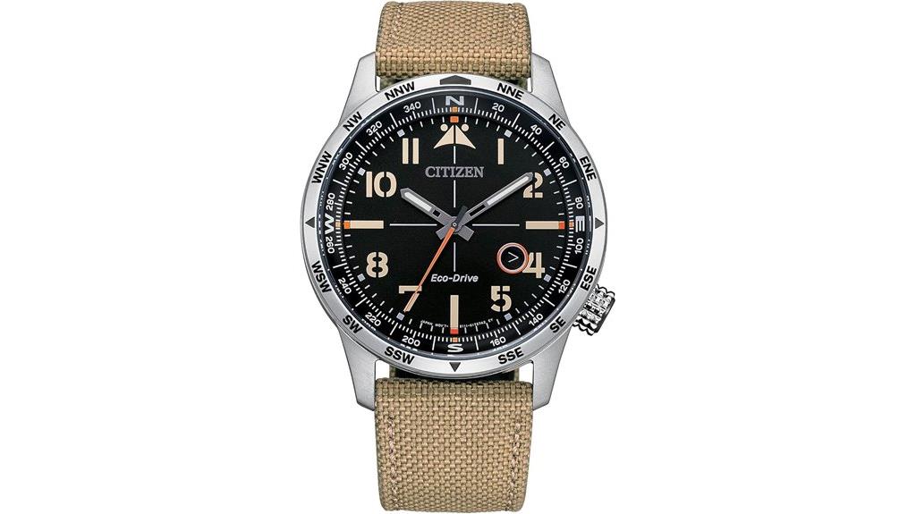 eco drive stainless steel watch