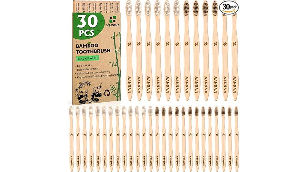 eco friendly bamboo toothbrushes