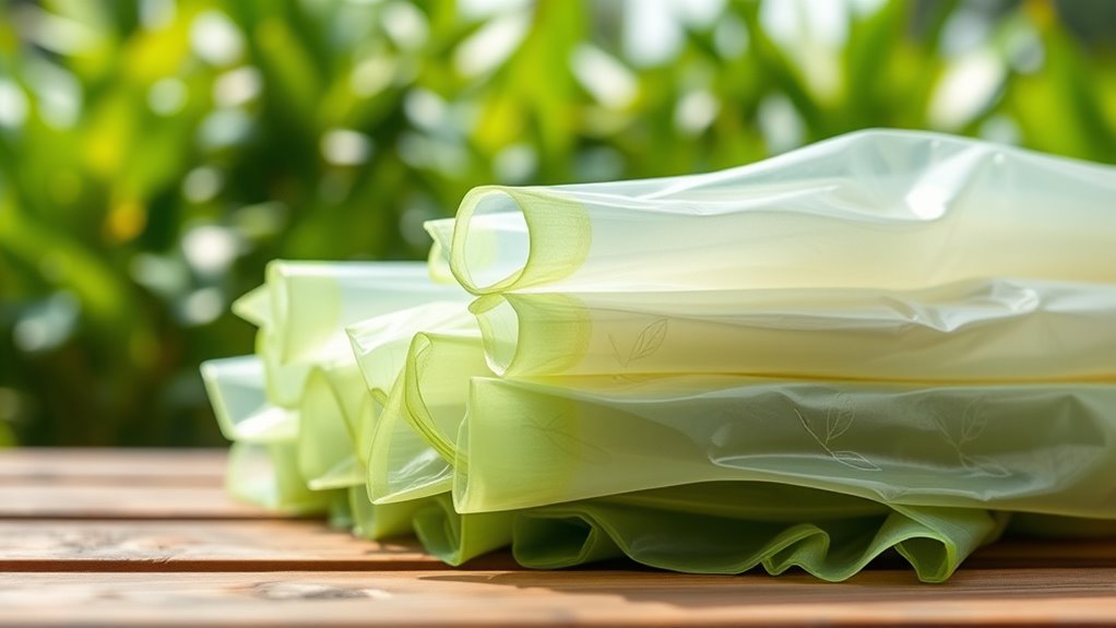 eco friendly compostable trash bags