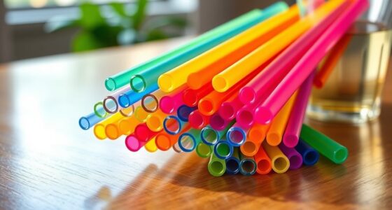 eco friendly silicone straw collection