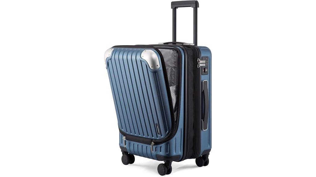 elegant four wheel carry on