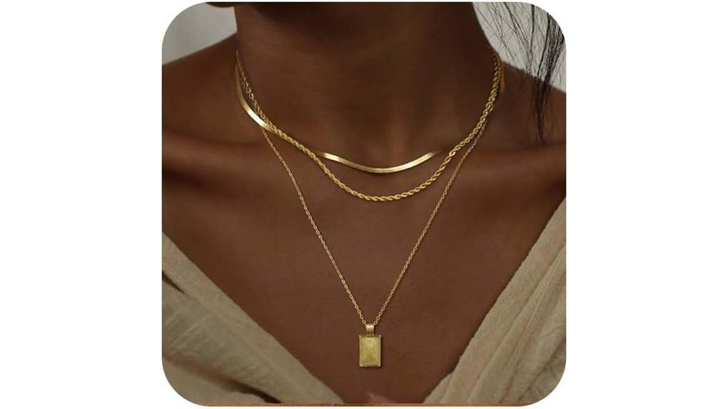 elegant layered jewelry necklaces
