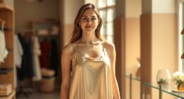 elegant satin slip dresses