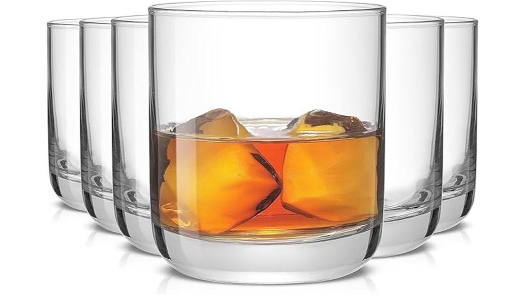 elegant six piece whiskey set