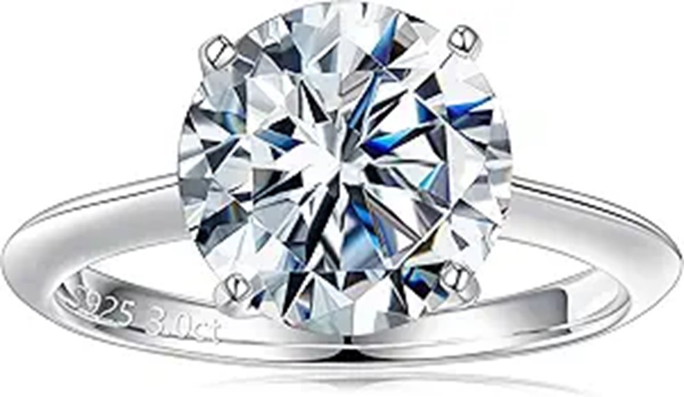 elegant women s moissanite rings