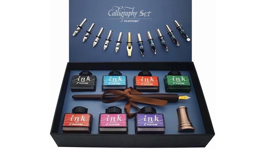 elegant wooden dip pen