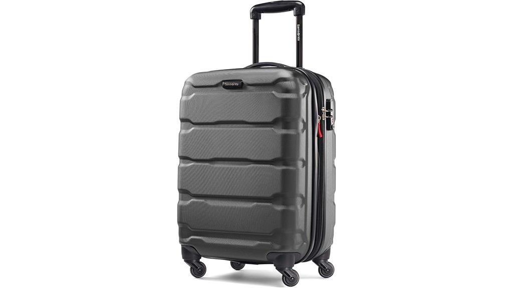 expandable spinner hardside luggage