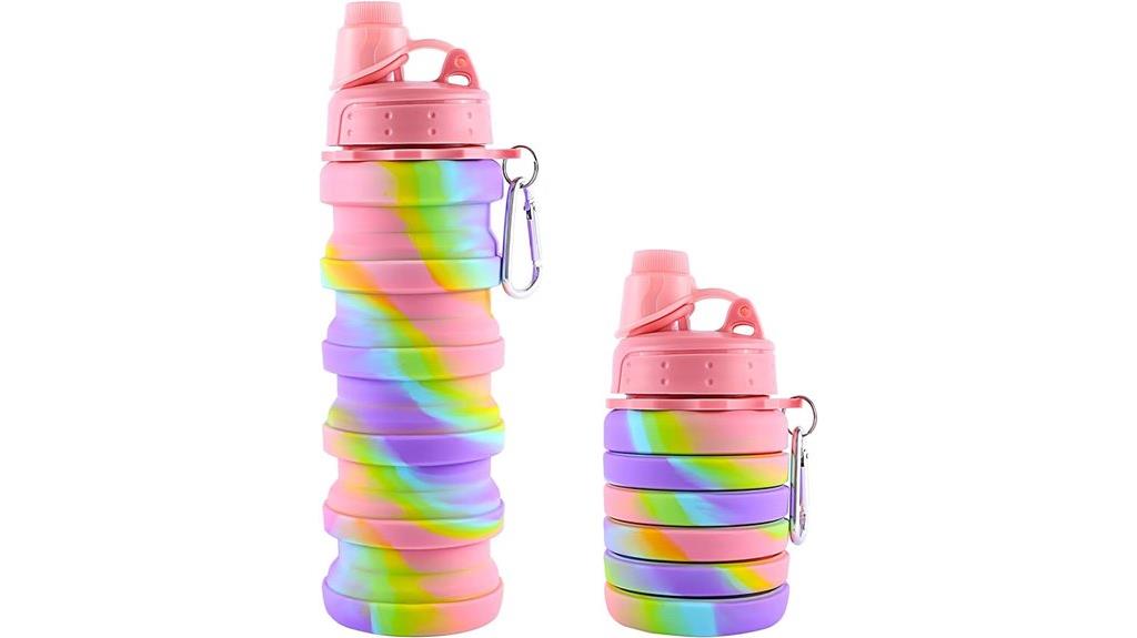 foldable hiking water bottle