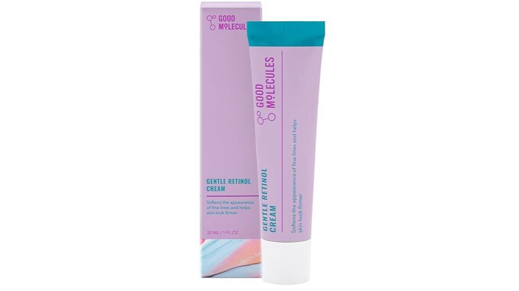 gentle retinol skincare cream
