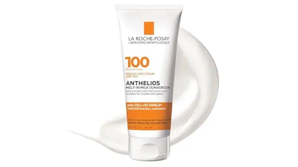 high spf melt in formula
