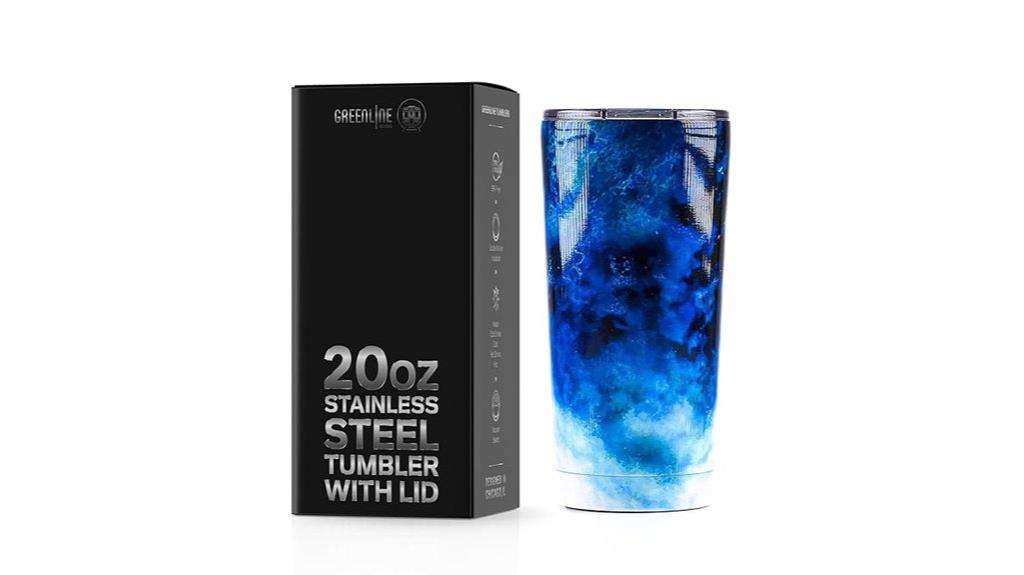 insulated ocean coffee tumbler