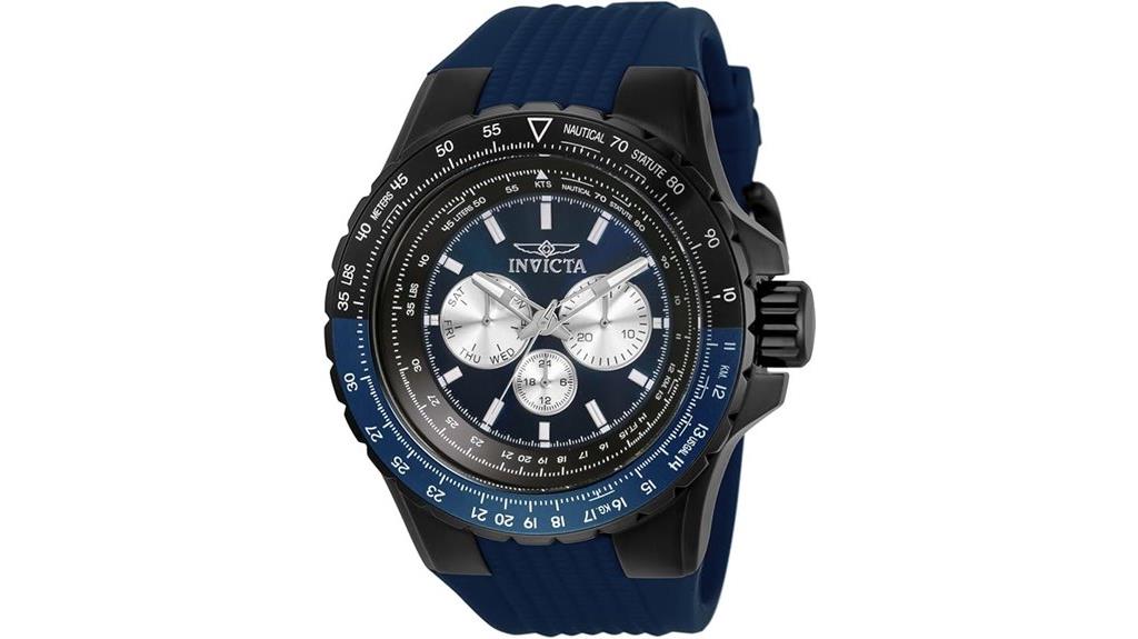 invicta aviator quartz watch