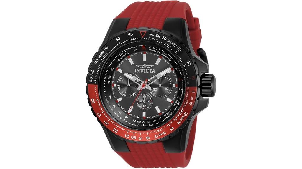 invicta aviator quartz watch