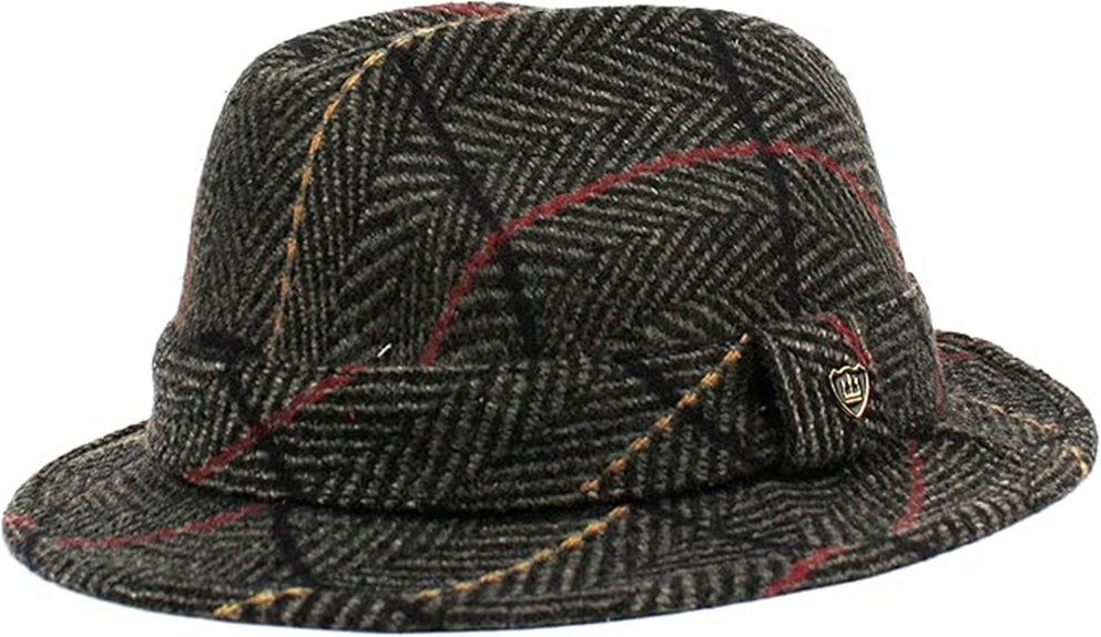 irish wool fedora