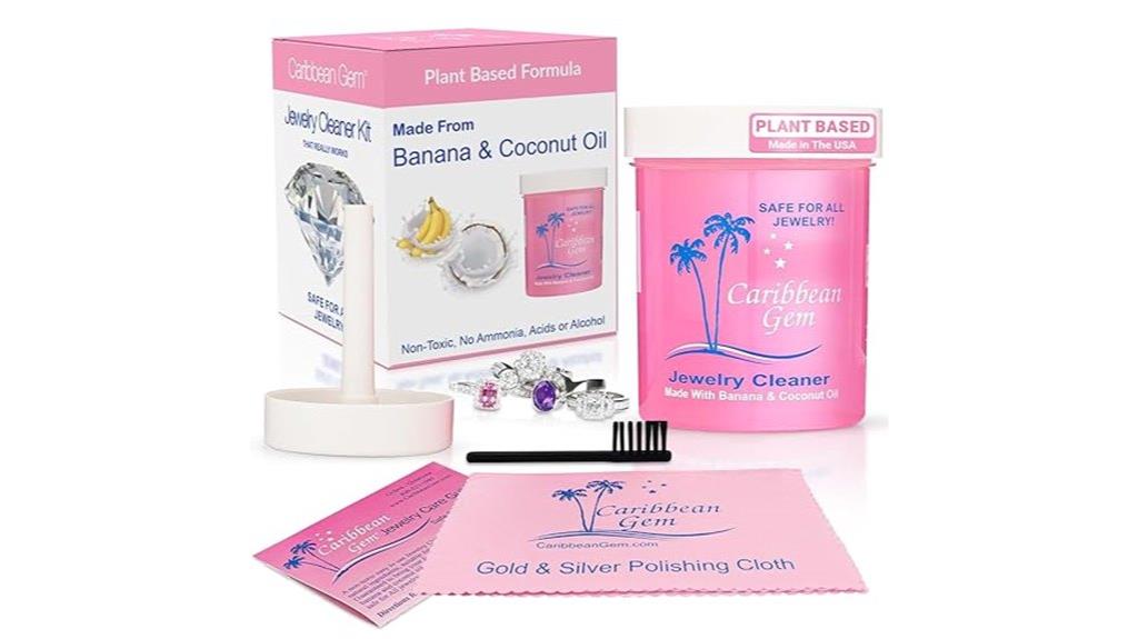jewelry cleaning kit contents