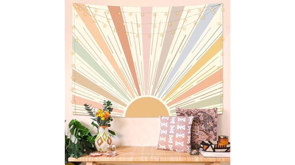 kanuyee boho sun tapestry