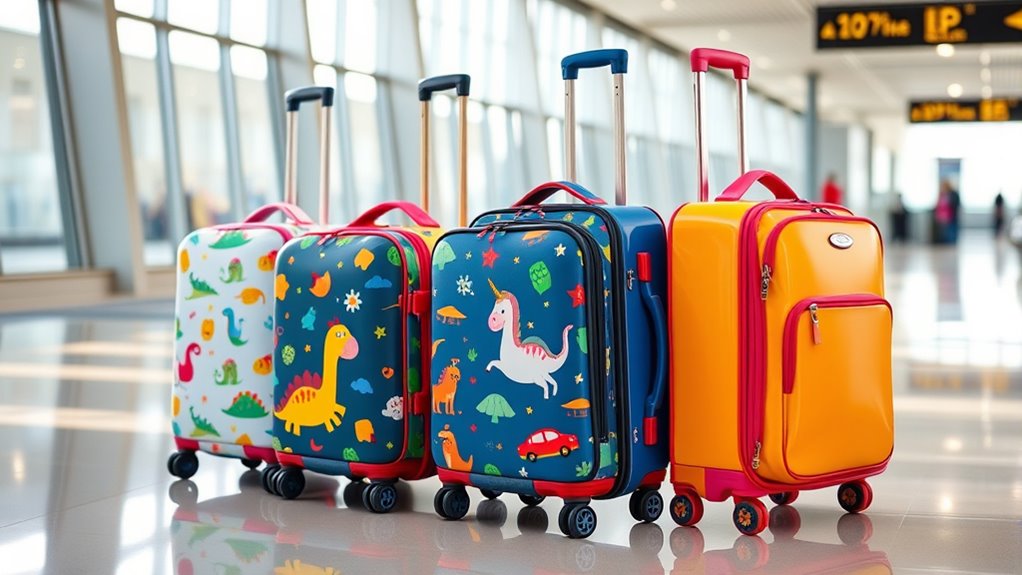 kids luggage selection criteria