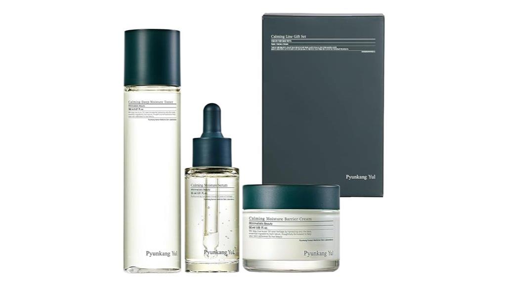 korean calming skincare gift
