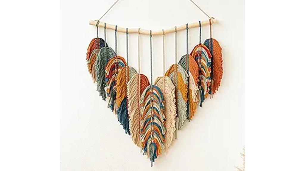 large boho macrame wall hanging