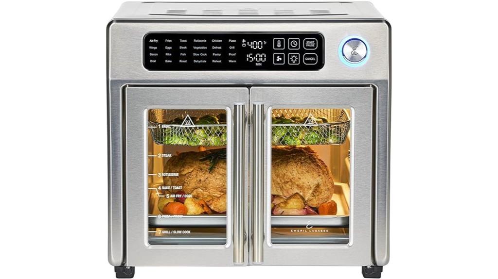 large digital combo oven