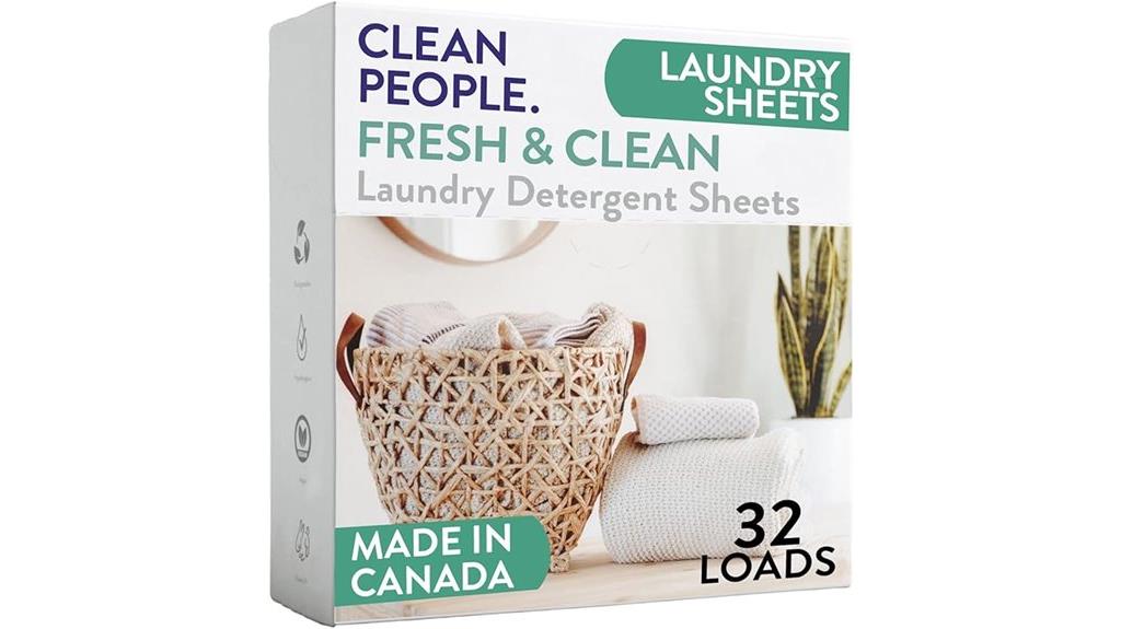 laundry detergent sheets pack