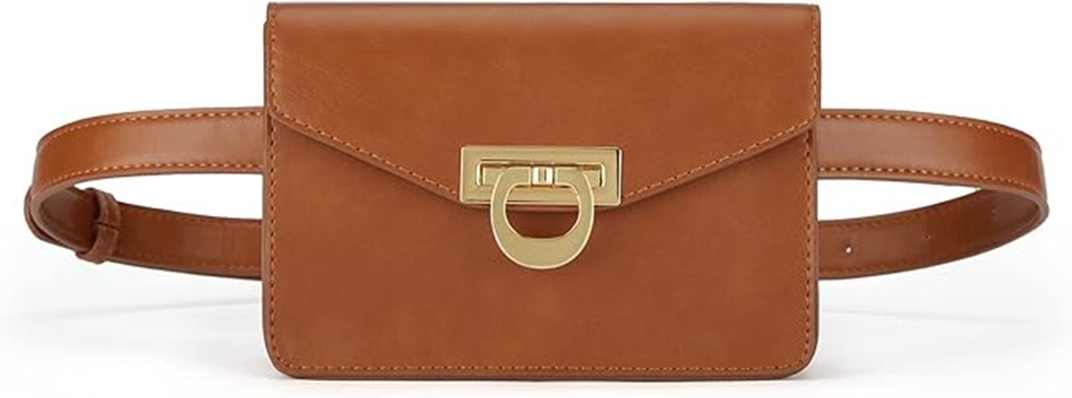 leather belt bag