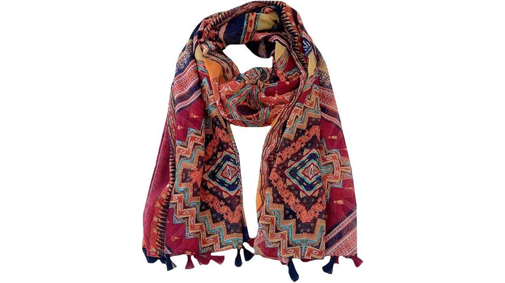 lightweight floral sun protection