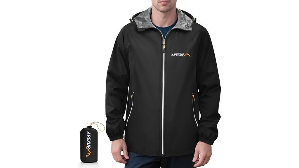 lightweight men s rain jacket