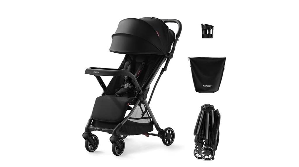 lightweight stroller with canopy