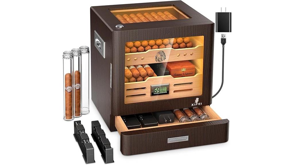 luxury cigar storage cabinet