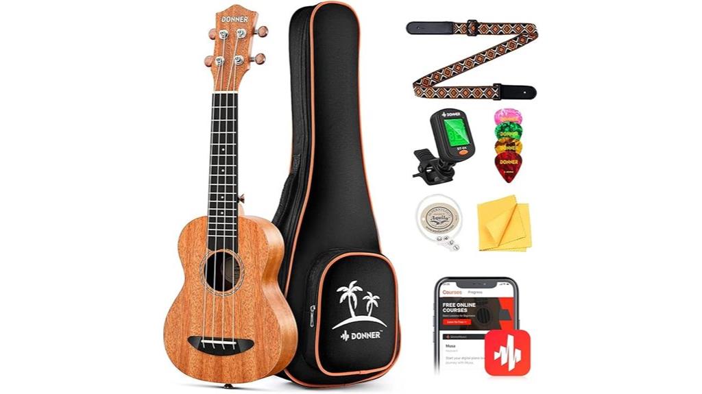 mahogany ukulele kit