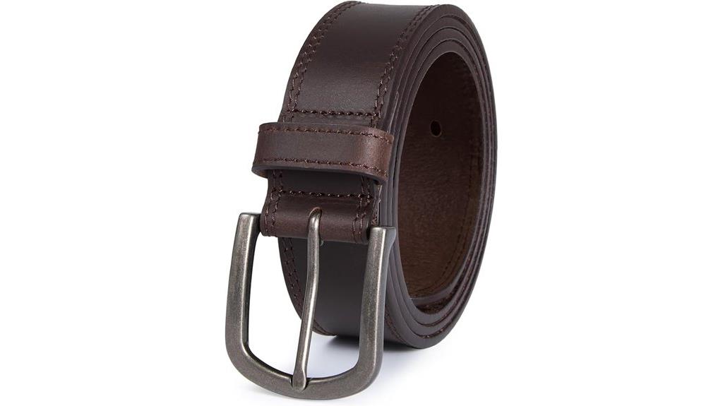 men s casual leather belt