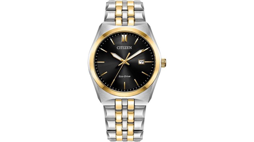 men s eco drive classic watch