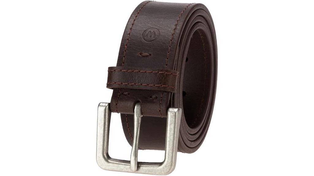 men s leather blue belt