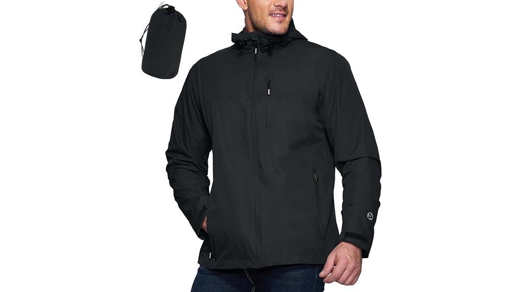 men s lightweight rain jacket
