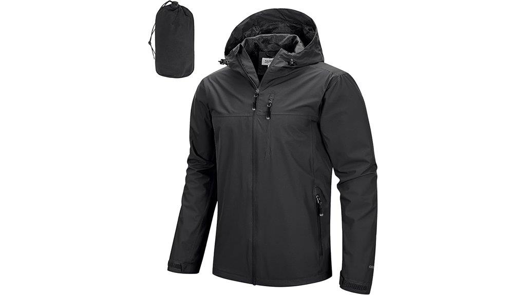 men s lightweight waterproof jacket